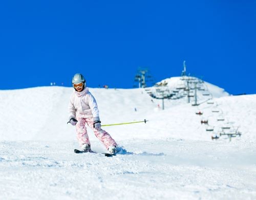 Ski lesson childeren